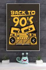 Back To 90s Poster | Music Posters