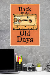 Back to The Old Day Poster | Music Posters