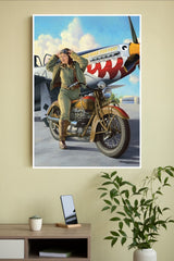 Bornto Fly, Ready to Ride Poster | Bike Posters