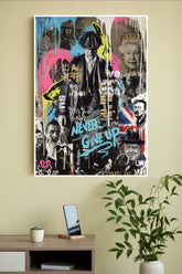 British Grit Poster | Power Full Man Poster