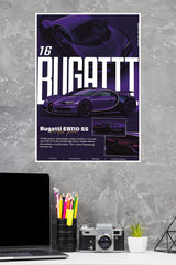 Bugatti Chiron Poster | Cars Posters