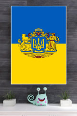 Coat of arms of Ukraine Poster | Football Posters