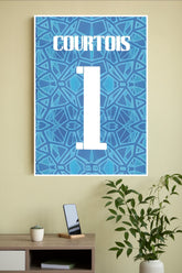 Courtois Poster | Football Posters