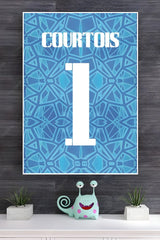 Courtois Poster | Football Posters