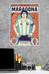 Diego Maradona Poster | Football Posters