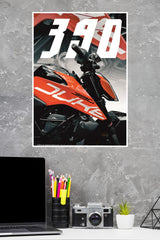 Duke 390–The Street Predator Poster | Bike Posters