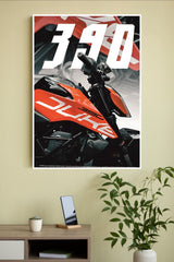 Duke 390–The Street Predator Poster | Bike Posters