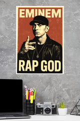 EMINEM Rap God Poster | Music Posters