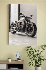 Engineered Calm Bullet Poster | Bike Posters