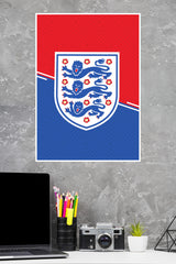 England National Football Team Poster | Football Posters