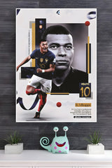 France Kylian Mbappé Poster | Football Posters