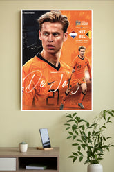 Frenkiede Jong Poster | Football Posters