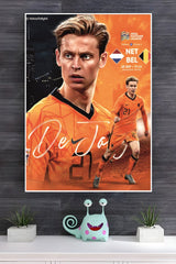 Frenkiede Jong Poster | Football Posters