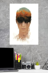 Furiosa Desert Fury Portrait Art Poster | Hollywood Movies Posters