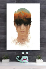 Furiosa Desert Fury Portrait Art Poster | Hollywood Movies Posters
