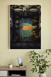 Hardwood Haven Poster | Football Posters