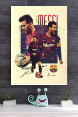 Heavenly Messi Poster | Football Posters