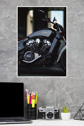 Indian Scout Motorcycle Poster | Bike Posters