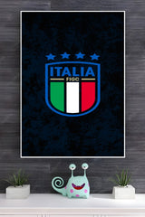 Italy National Football Team Poster | Football Posters