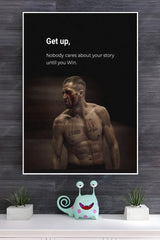 Jake Gyllenhaal Get Up Poster| Power full man Poster