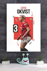 Jersey Number 3 Poster | Football Posters