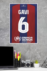 Jersey Number 6 Poster | Football Posters