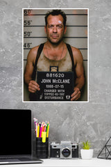 John Mc Clane Poster | Power Full Man Poster