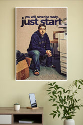 Just Start Poster | Power Full Man Poster