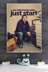Just Start Poster | Power Full Man Poster