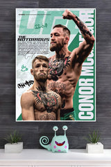 King of the Octagon Poster | UFC Champions Poster