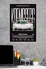 Koenigsegg Jesko Poster | Cars Posters