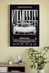 Koenigsegg Jesko Poster | Cars Posters