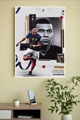 Kylian Mbappé Poster | Football Posters