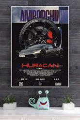 Lamborghini Huracán LP610-4 Poster | Cars Posters