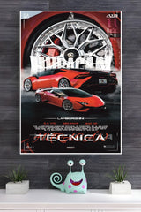 Lamborghini Huracan Tecnica Poster | Cars Posters