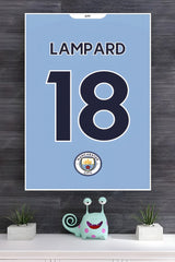 Lampard 18 Poster | Football Posters