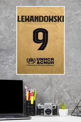 Lewandowski Poster | Football Posters