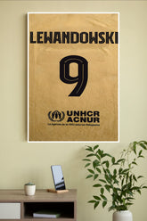 Lewandowski Poster | Football Posters