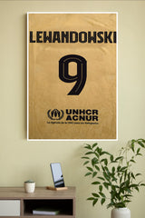 Lewandowski Poster | Football Posters