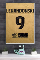 Lewandowski Poster | Football Posters