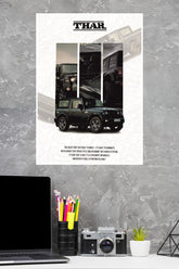 Mahindra Thar Poster | Cars Posters