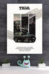 Mahindra Thar Poster | Cars Posters