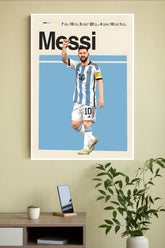 Messi World Champion Poster | Football Posters