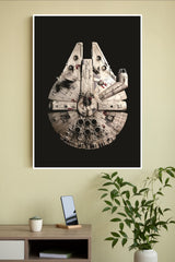 Millennium Falcon Poster | Hollywood Movies Posters