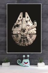 Millennium Falcon Poster | Hollywood Movies Posters