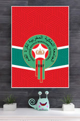 Morocco National Football Team Poster | Football Posters