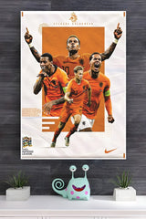 Netherlands National Football Team Poster | Football Posters