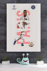 Neymar Paris Poster | Football Posters