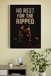 No Rest Poster | Power Full Man Poster