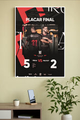 Placar Final Poster | Football Posters